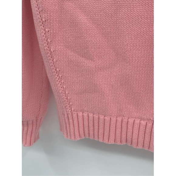 J. Crew Roll Neck Sweater Light Pink Women Size Small Pullover Long Sleeve - Picture 10 of 11